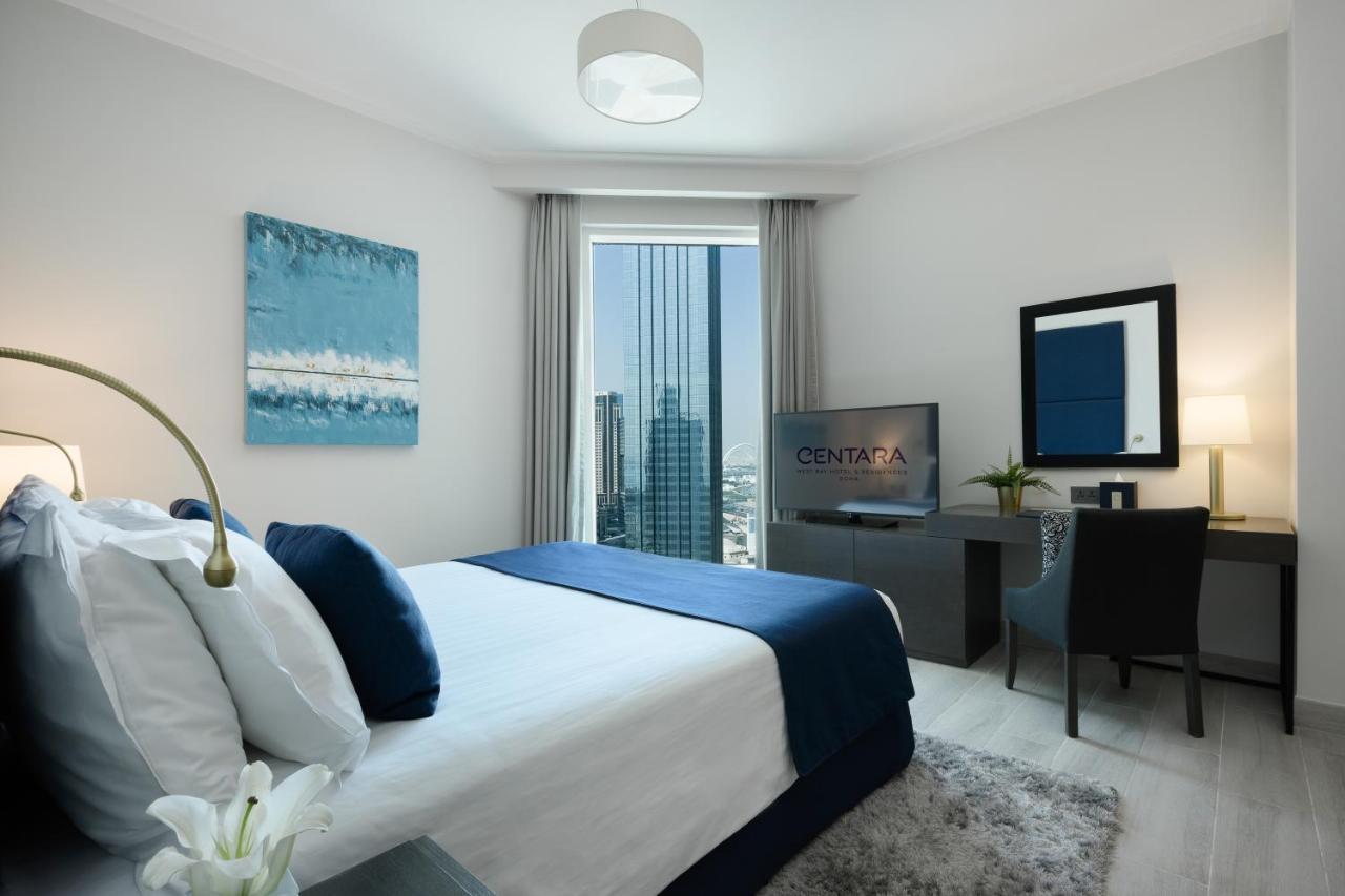 Centara West Bay Hotel & Residences Doha Exterior foto A bedroom at the hotel